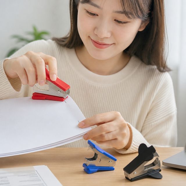스테이플러 리무버 제거기 사무용 문서 정리 도구
