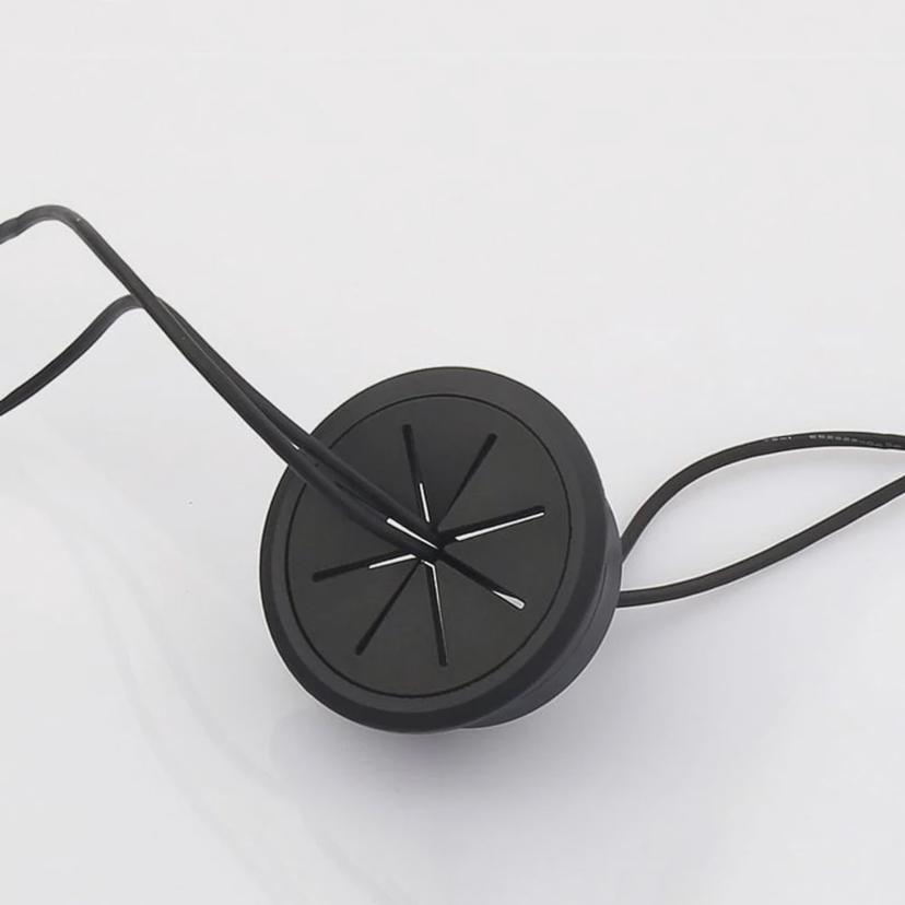 고무 전선캡 마개 10P 책상 전선 정리 홀캡 50mm