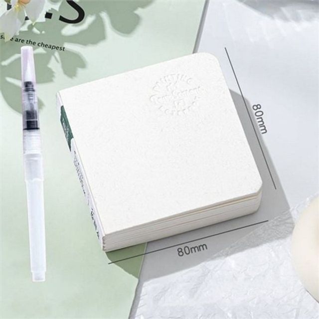 수채화 고체 물감 팔레트 여행용 휴대용 여행 그리기 드로잉 스케치 일기장 노트 그림 붓펜 간이 야외 키트