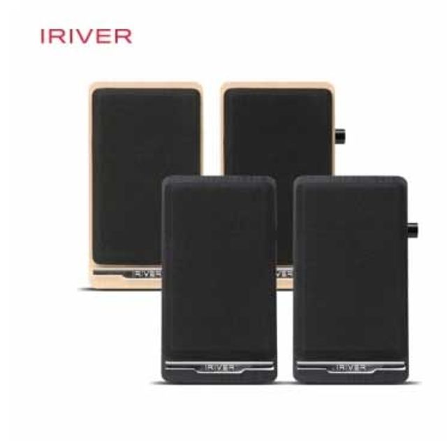 IRIVER IR-S50 WOODEN BLOCK 2채널 스피커 - 고급 목재 디자인 사운드