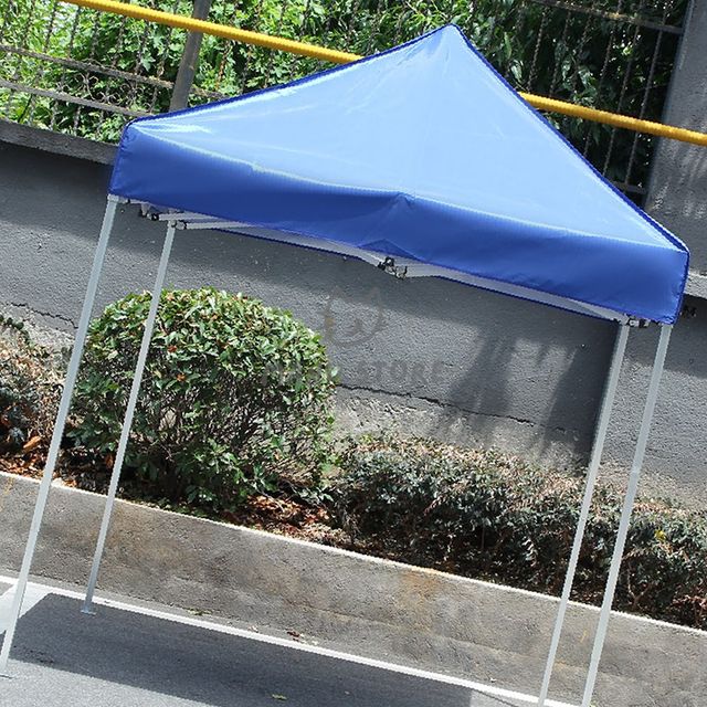 행사용천막 햇빛차단 알루미늄 캐노피 천막 200x200cm 블루