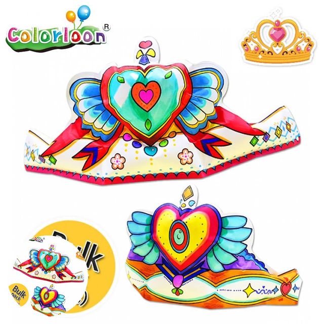 어린이만들기 미술놀이 왕관 2종 10인