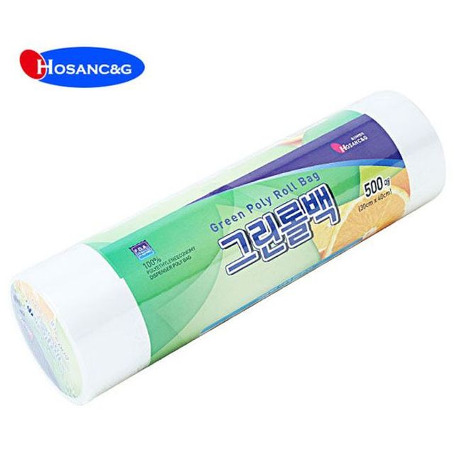 그린롤백 30x40 500매 대용량 일회용 위생팩