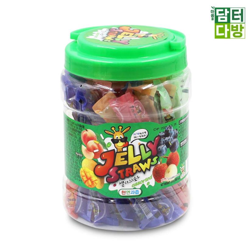키즈웰 젤리스트로우 810g - 어린이 인기 과일 젤리 간식