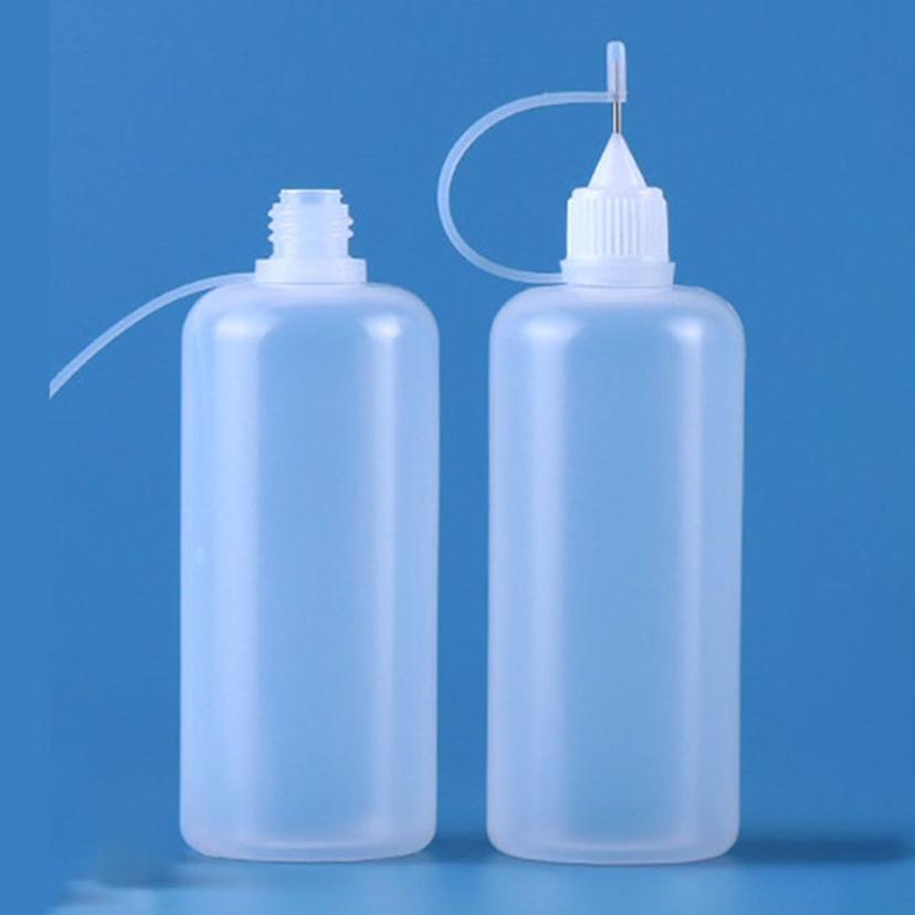 뾰족 노즐 바늘 공병 100ml 액상 화장품 리필 용기