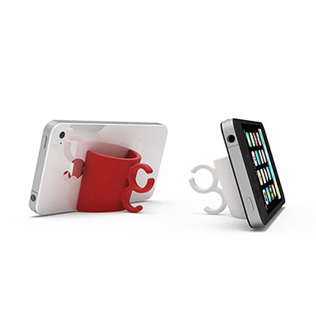 Mug Mug 스마트폰 거치대 스탠드형 다기능 홀더, 책상용 휴대폰 거치