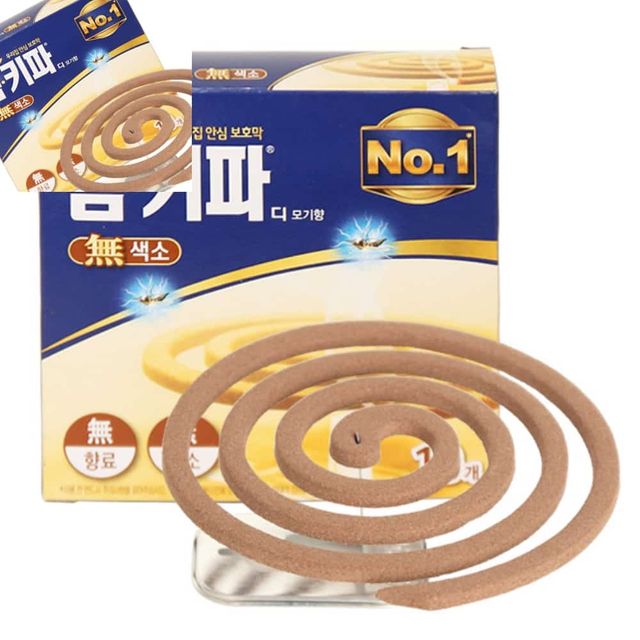 홈키파 모기향 10P 캠핑모기향 야외모기향 모기살충제 모기약