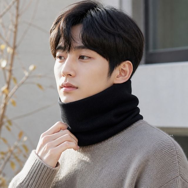 목토시 방한 넥워머 털 보온 방풍 겨울 액세서리
