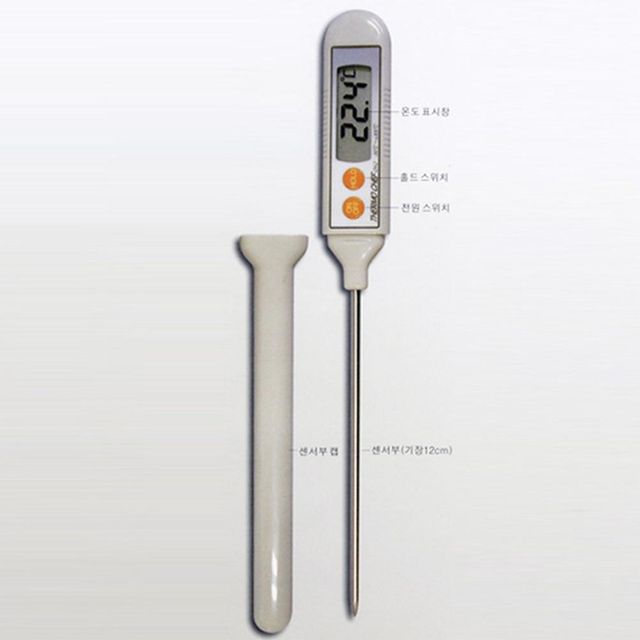 큐앤아이 음식 내부 탐침 디지털 휴대용 온도센서