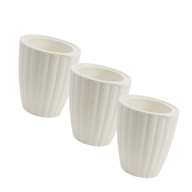 자동급수 화분 3p 13x14cm 플라스틱화분 화분자동물주기화분 책상화분