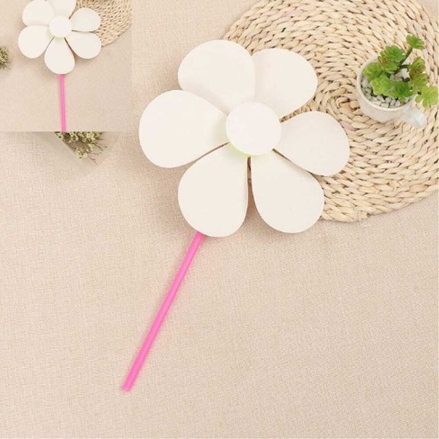 어린이미술 바람개비만들기종이 놀이재료 공예체험 바람개비DIY 종이바람개비 플라워바람개비 꽃바람개비
