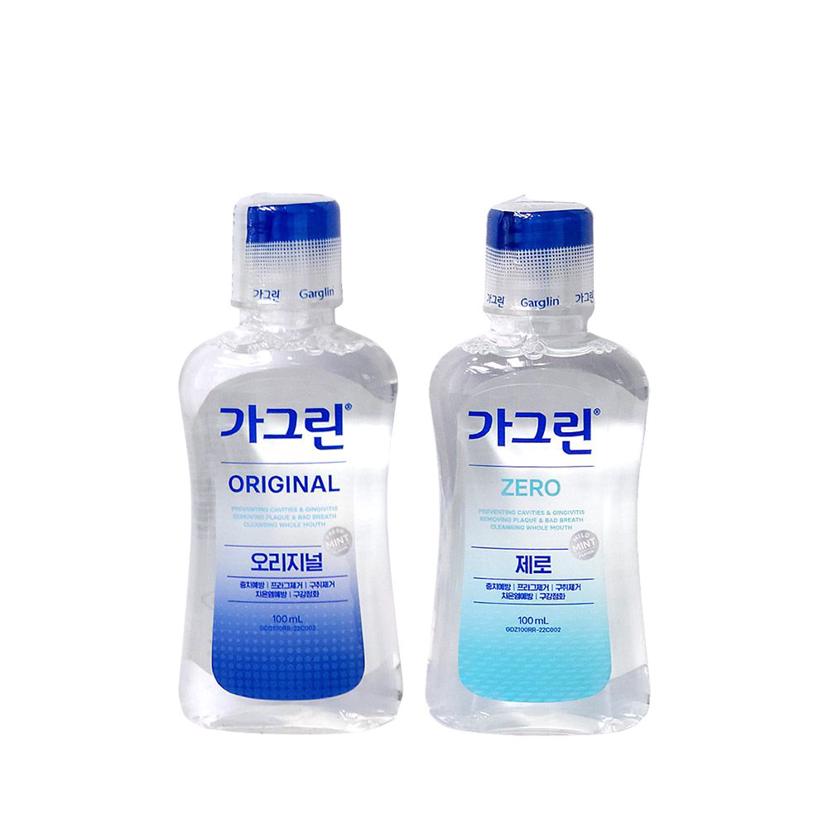 가그린 100ml 오리지널 제로 - 휴대용 가글 구강청결제
