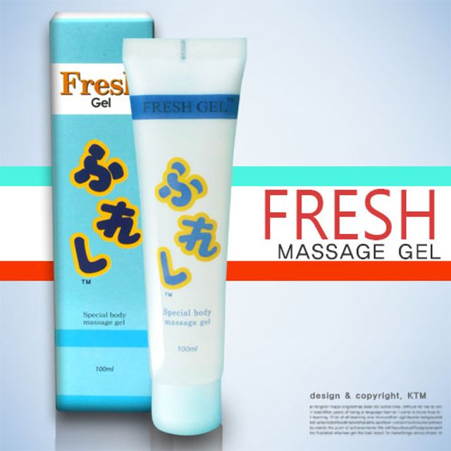 후레쉬 수용성 바디오일 마사지젤 100ml - 피부 보습 및 마사지용