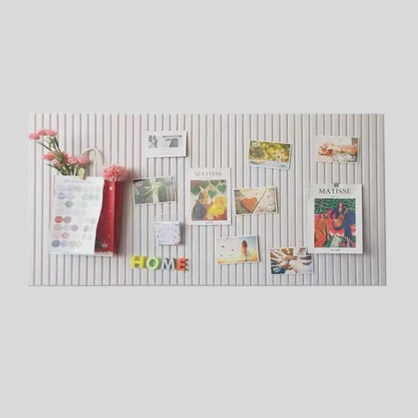 부착식 펠트 게시판 안내판 사진 배경 장식 120x240cm