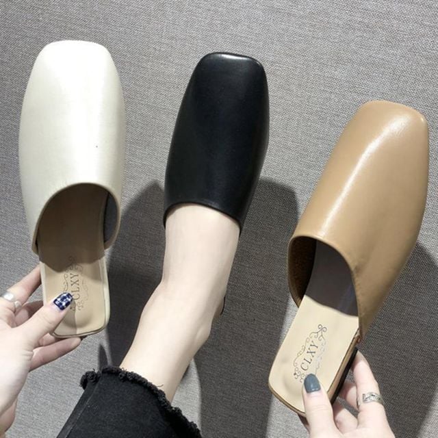 여친 로퍼 로퍼슬리퍼 겨울 선물 고급 따뜻한 샌들