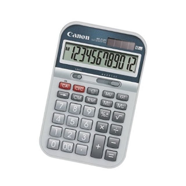 Canon 계산기 WS-212H - 컴팩트형 일반사무용 12자리 계산기