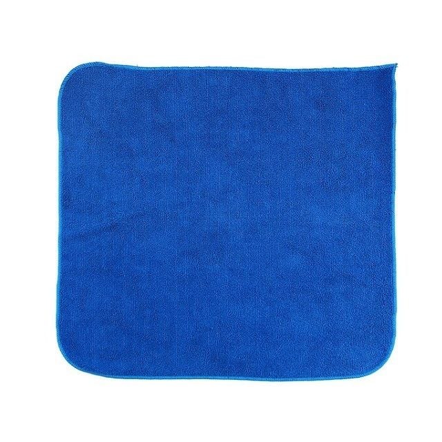 세차용 극세사 타올 블루 20p 대형 40x40cm 세차포