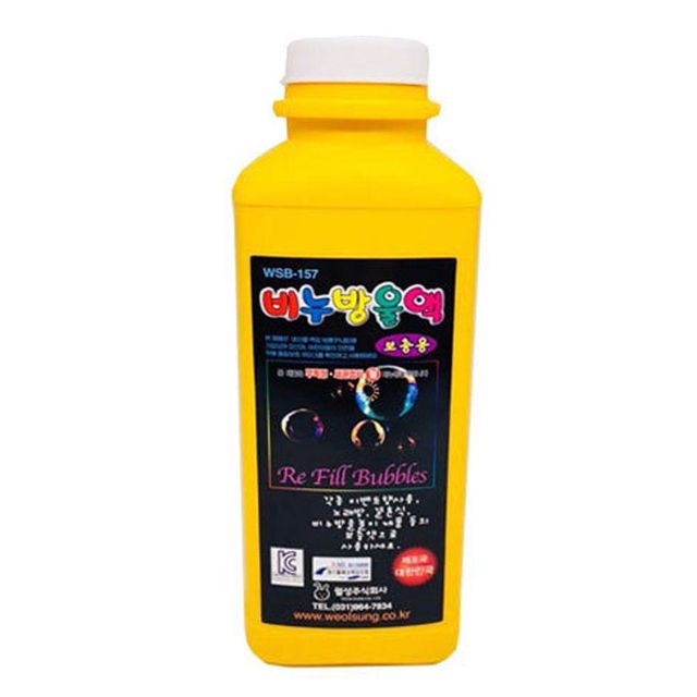 비눗방울 비누방울액 500ml x 6개입 리필액 비누방울
