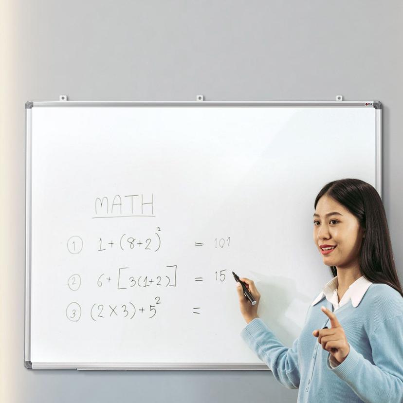 화이트보드 중형 1200x900 사무용 교육용 게시판