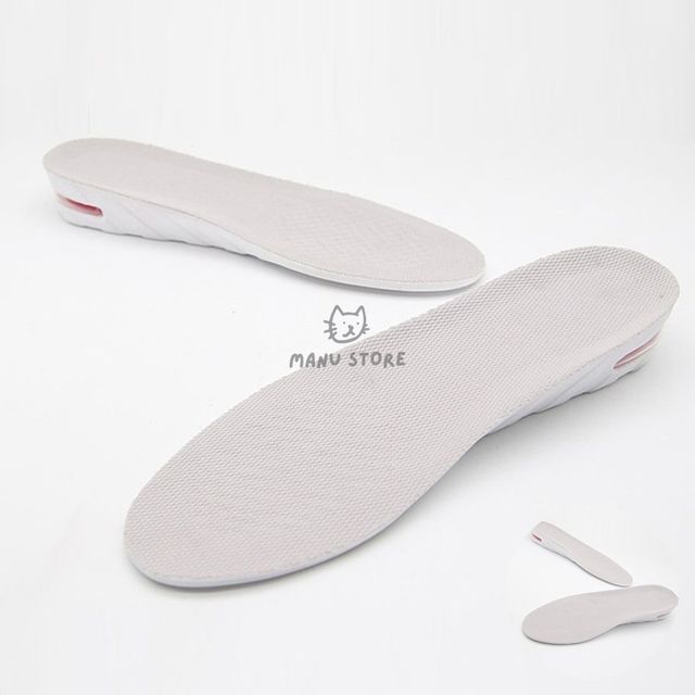 발바닥쿠션 운동화인솔 여성용 키높이 깔창 3cm 흰색