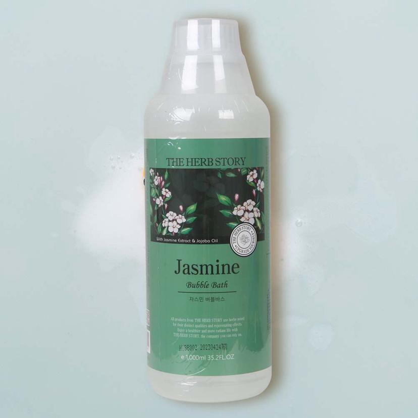 더허브스토리 자스민 입욕제 1000ml - 대용량 버블바스