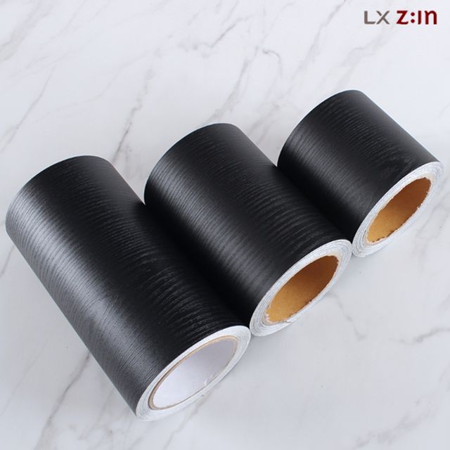 LG 몰딩 시트지 우드 블랙 15cm 폭 인테리어 필름