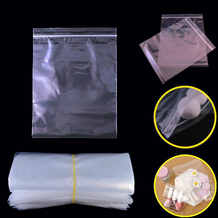 PE 투명 지퍼백 6x9cm 100매 소품 포장 비닐백