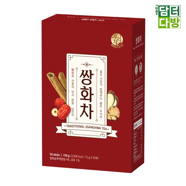 (무배) 송원 쌍화차 50스틱
