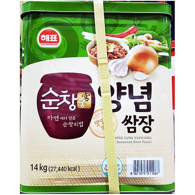 해표 양념쌈장 14K 쌈장 말깡 말통