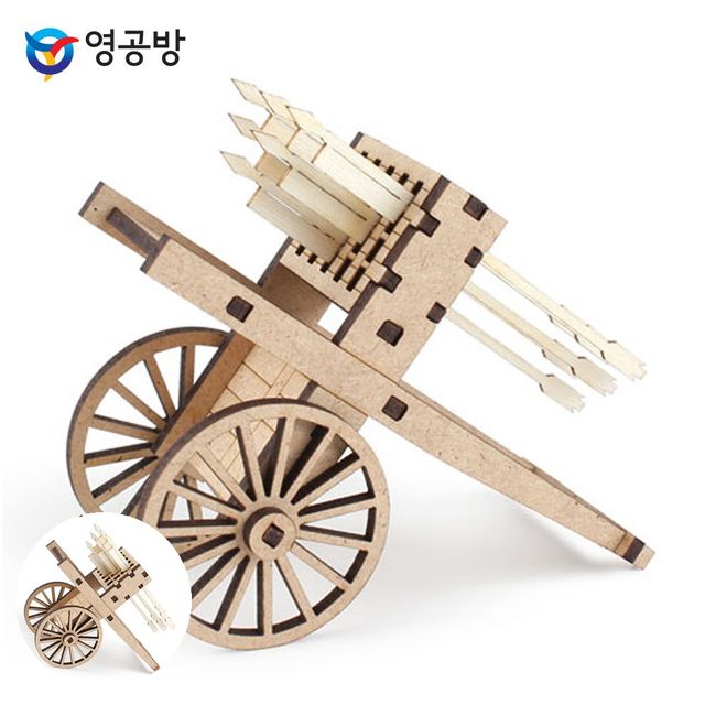 만들기키트 목재조립장난감 영플래닛 신기전기화차
