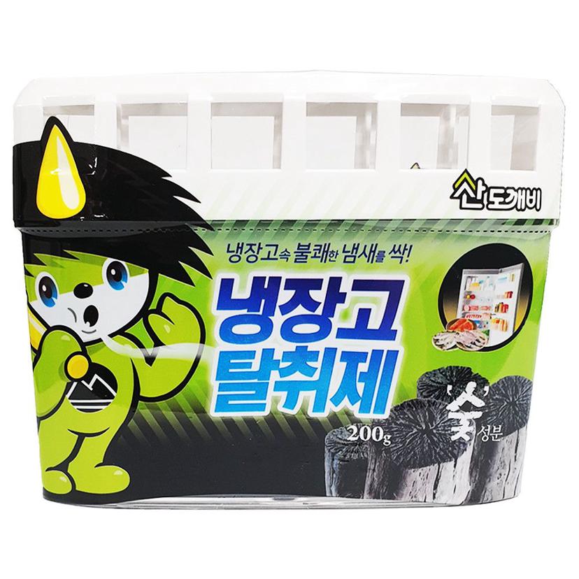 산도깨비 냉장고 탈취제 숯 200g 음식물 냄새 제거