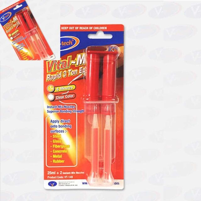 투명 에폭시 접착제 노즐형 25ml, 다목적 도자기 섬유용