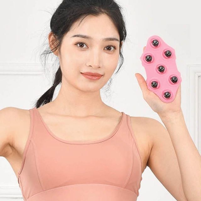 장갑 셀프 마사지 지압 글러브 팔 다리 똥배 안마 안마용품