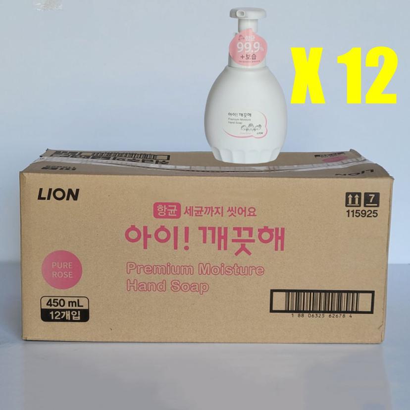 아이깨끗해 폼 핸드숍 450ml 12개 - 대용량 핸드워시
