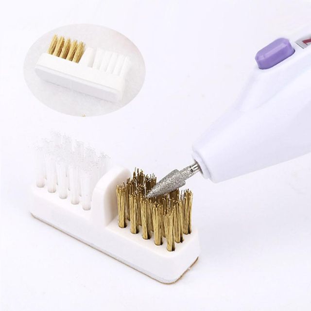 네일케어 네일드릴 비트 위생 관리용 더스트 브러쉬
