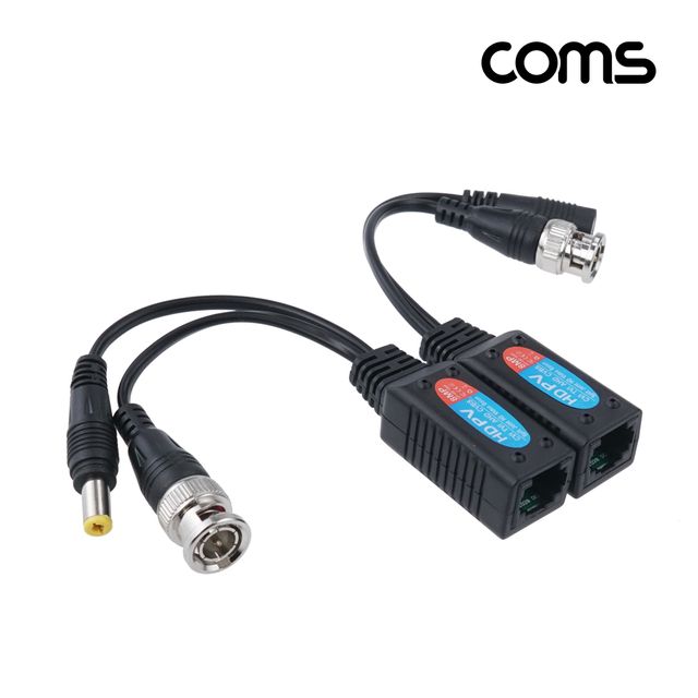 BNC 리피터 CCTV 신호연장 8MP UTP 포트 DC전원 지원