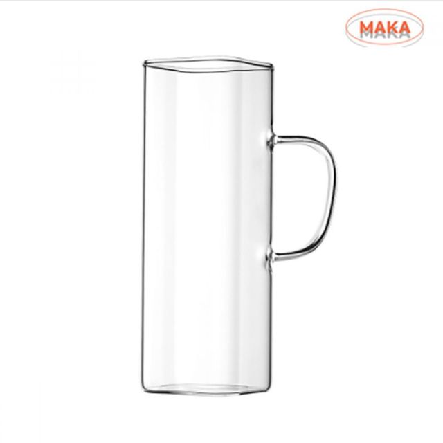 유리컵 내열 사각머그 머그컵 카페 하이볼 커피잔 유리 물잔 500ml