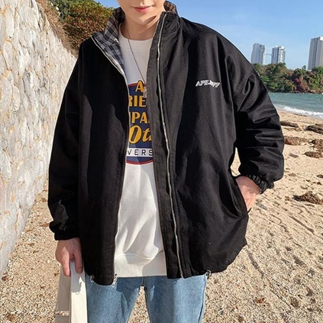 항공자켓 항공 항공점퍼 롱점퍼 기본 가을 오버핏 봄