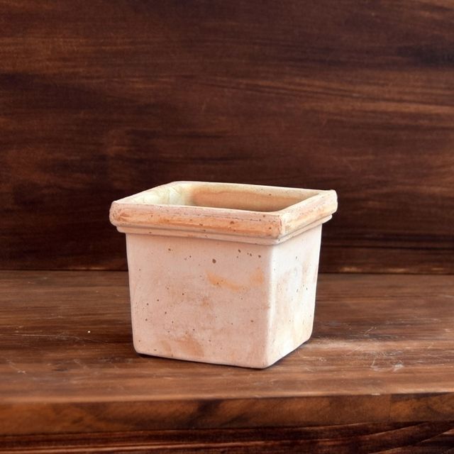 이탈리아 데로마토분 사각 미니 베이비팟 11x10cm
