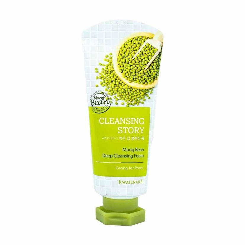 과일나라 세안이야기 녹두 딥 클렌징 폼 120ml 모공