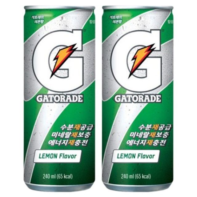 롯데 게토레이 레몬 240ml x 60캔 이온음료 대용량