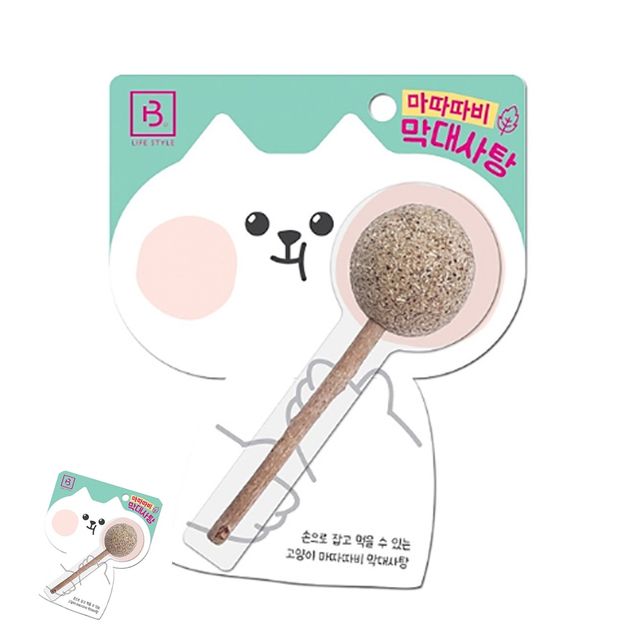 고양이마따따비 고양이심신안정 마따따비 막대사탕 1p
