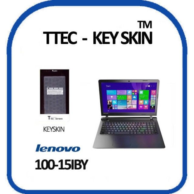 레노버 Ideapad 100-15IBY 노트북 키스킨 실리콘 키보드 커버