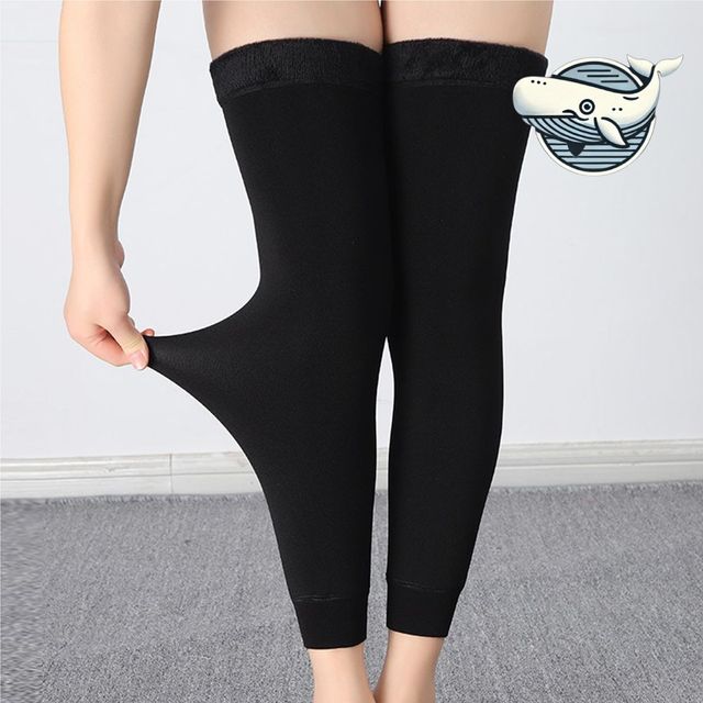 따뜻한 겨울 레그워머 방한 기모 다리토시 여성