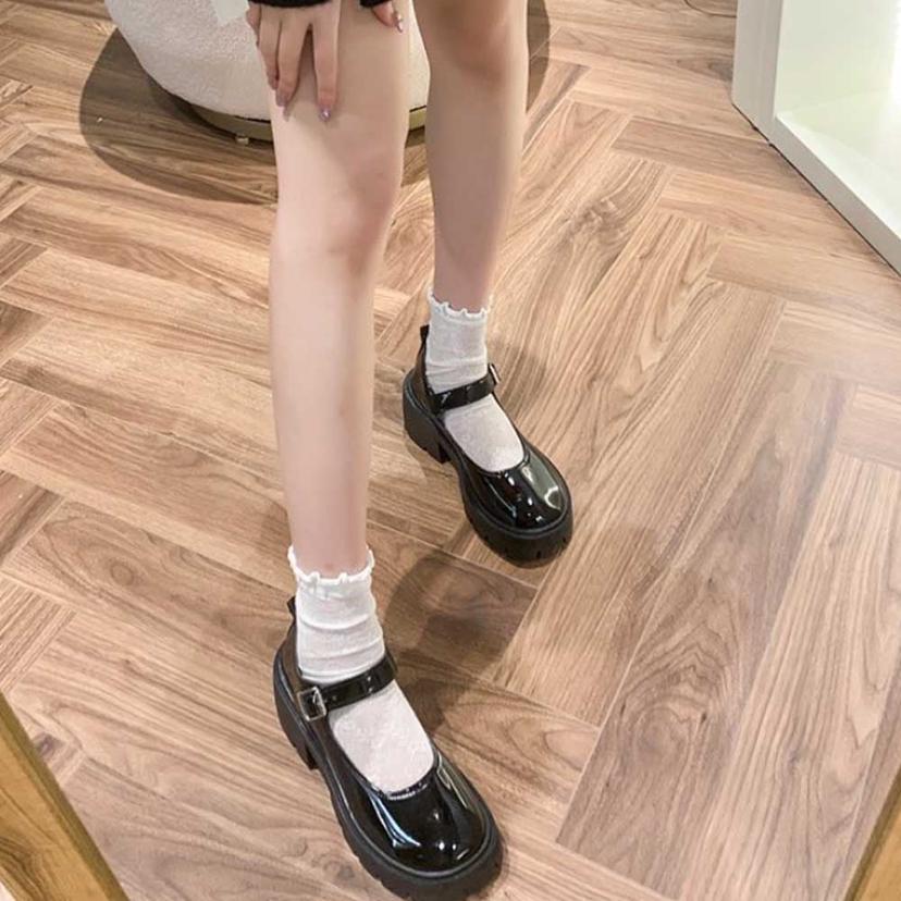 메리제인 통굽 펌프스 여자 학생 구두 선물용