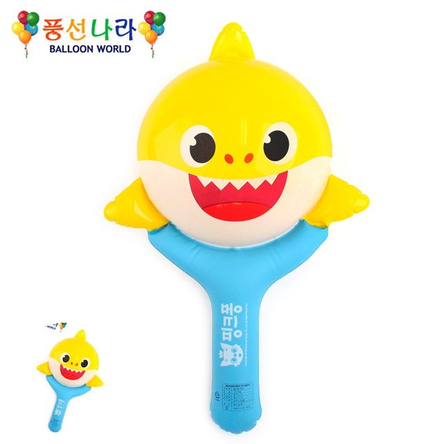 컬러풍선 생일이벤트풍선 삑삑이풍선 핑크퐁 아기 상어