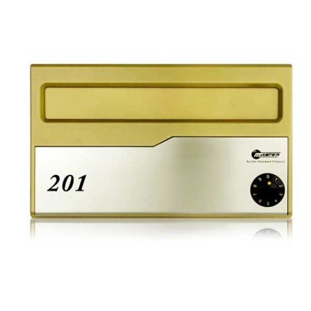 우편함 MB110 골드 270x160x160mm - 고급스러운 우체통