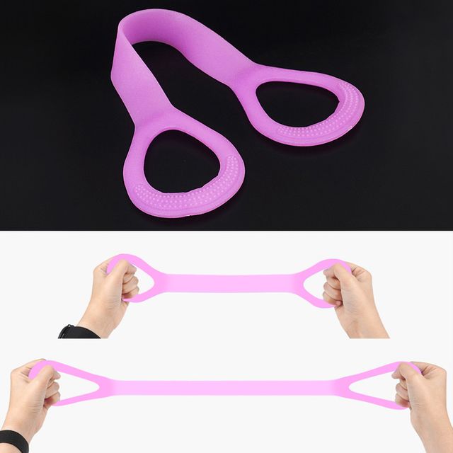 스트레칭 밴드 38cm 퍼플 휘트니스 요가 근력 운동용