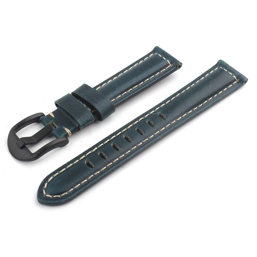 빈티지 가죽 손목시계 스트랩 20mm - 시계줄 교체 밴드