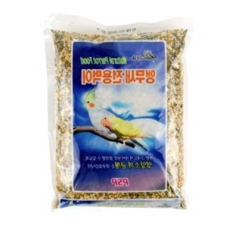 앵무새 전용 먹이 700g - 모란앵무 카나리아 영양 모이